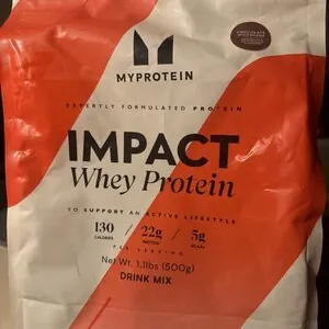 Impact Whey Protein Chocolate Milkshake