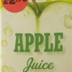 Apple juice from concentrate
