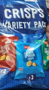 Jacks crisps variety pack