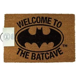 Batman Welcome To The Bat Cave Door Mat One Size brun