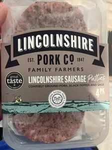 Lincolnshire Pork Patties