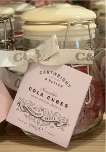 Cartwright England and Butler Cola Cubes