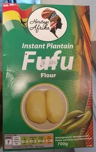 Instant Plantain Fufu Flour