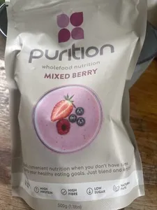 Purition Wholefood Nutrition Mixed Berry