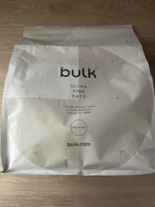 Bulk Powders 2.5 KG Ultra Fine Scottish Oats Pouch
