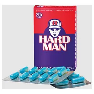 Gold Max Hard Man Maximum Strength - 20 kapslar-Erektionshjälp  spara 34%