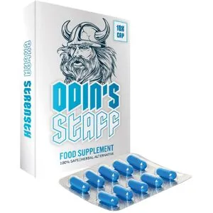 Pleasuredome Odin's Staff 10 kapslar-stark erektion