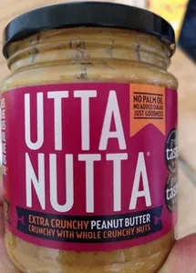 Utta Nutta Extra crunchy peanut butter