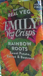 Veg Crisps Crunchy Sweet Potato, Carrot & Beetroot
