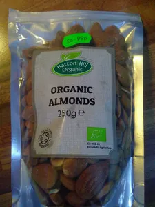 organic almonds