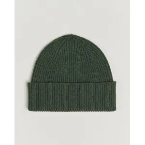 Robert Mackie Clyde Lambswool Beanie Green
