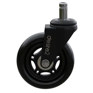 DESIRE2 Swivel Roller Wheels For Universal Chairs 22mm 5-pk