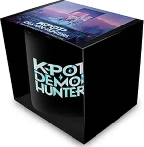 K-Pop Demon Hunters: (K Pop Logo) Black Pod Mug