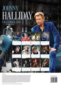 Johnny Hallyday: 2026 Unofficial Calendar