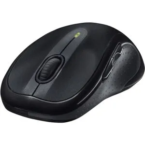 Logitech M510 - Mus - högerhänt - laser - 5 knappar - trådlös - 2.4 GHz - trådlös USB-mottagare - svart