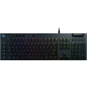 Logitech G815 Rgb Mekaniskt Gamingtangentbord [Gl Clicky] - Carbon