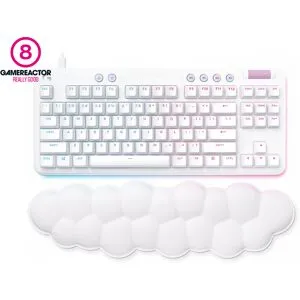 Logitech G713 Gaming Tangentbord Rgb Tkl [Gx Brown] - Off White