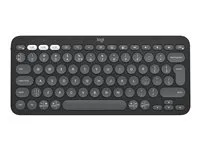Logitech Pebble Keys 2 K380s Tastatur Saks Trådløs US International