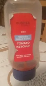 Dunnes Stores Reduced Sugar and Salt Tomato Ketchup