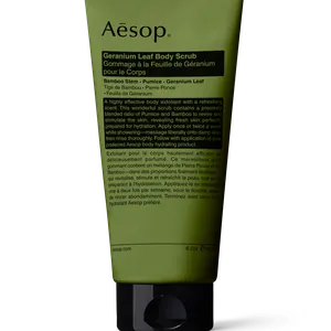 Aesop Geraniumbladskropp 180 gr.
