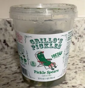 Grillos pickles pickle spears