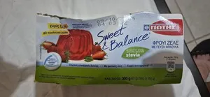 Sweet & balance φρουι ζελε με γευση φραουλα