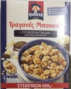 Crunchy cereal clusters