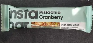 Insta bar pistachio cranberry