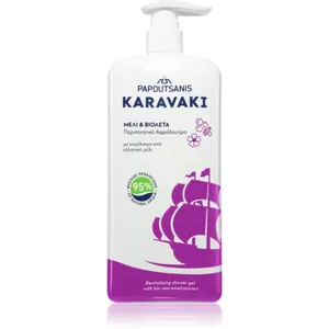 PAPOUTSANIS Karavaki Honung & Viol duschgel 750 ml