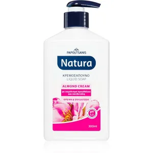 PAPOUTSANIS Nature Cream Flytande Handtvål Mandel 300ml