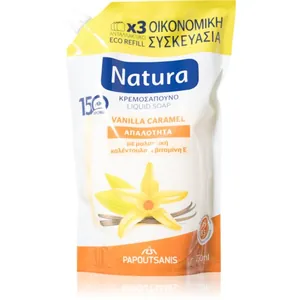 PAPOUTSANIS Nature Caramel Vanilla Flytande Tvål Refill 750ml