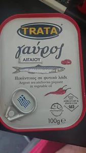 Γαύρος πικάντικος σε φυτικό λάδι