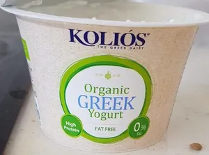 Organic greek yoghurt