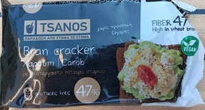 Bran cracker Χαρούπι Carob