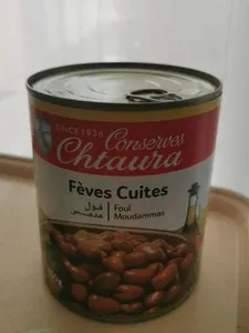 Fèves cuites