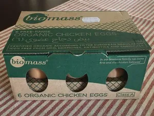 Organic chicken eggs