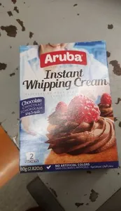 Aruba Instant whipping cream