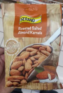 roasted salted almonf kernels
