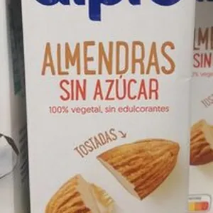 Leche de almendras sin azucar vegetal
