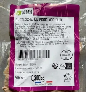 Effiloché de porc