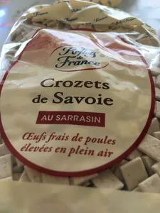 Crozets de Savoie au sarrasin