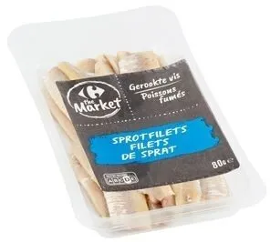 Carrefour The Market Poissons Fumés Filets de Sprat