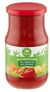 Sauce pour pâtes aux légumes