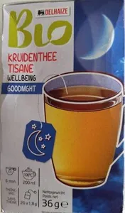Tisane/ Kruidebthee wellbeing goodnight