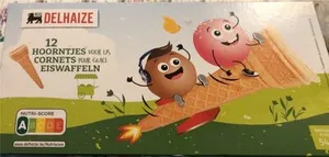 12 cornets pour glace