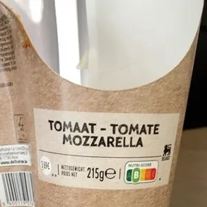 Wrap tomate-mozzarella