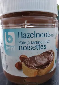 Pâte à tartiner aux noisettes