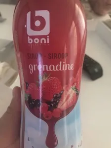 Sirop-Siroop Grenadine