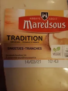 Maredsous tradition tranches