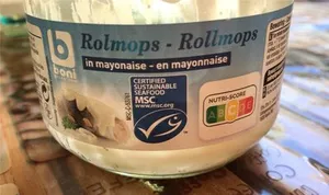 Rollmops en mayonnaise